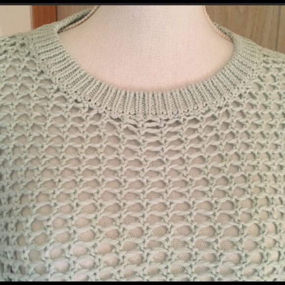 Mint knit sweater - Picture 8 of 11